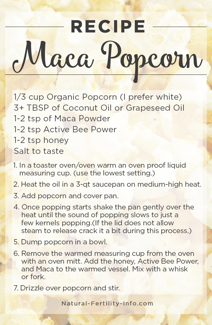 How to Make Maca Popcorn