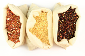 Organic quinoa is a nutrient dense grain know to support proper ph balance for healthy cervical mucous.